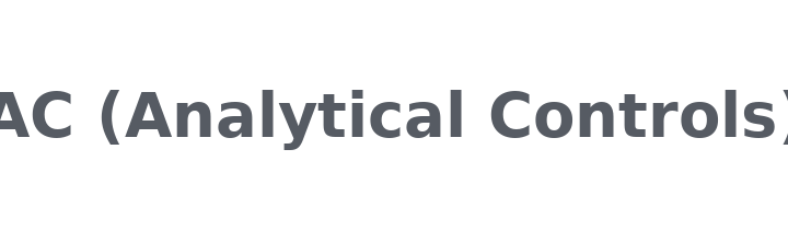 AC (Analytical Controls) logo